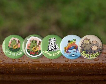 Greatest Hits Frosch MEME Pins - Trendy and Playful Enamel Pins Collection