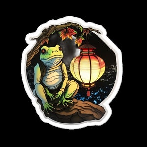 Lonely Frog Vinyl Sticker Decal  | Water Bottles, Laptops, and Notebooks - Perfect for Frog Lovers!
