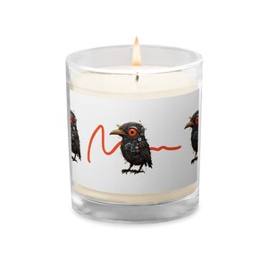 Science Fiction Gift Soy Candle - Illuminate Your Imagination | Glass jar soy wax candle
