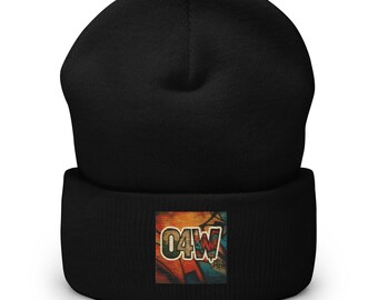 Old Fourth Ward Beanie – O4W Atlanta Knit Hat – Unisex Cuffed Winter Beanie