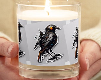 50&#39;s Glass jar soy wax candle