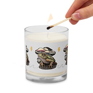 Greenjar Frog™ Magic Soy Candle Gift Soy Candle - Illuminate Your Imagination | Glass jar soy wax candle