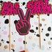 Its a Girl Cake Topper Bundle Baby Shower Cake Toppers, Leopard Party ...