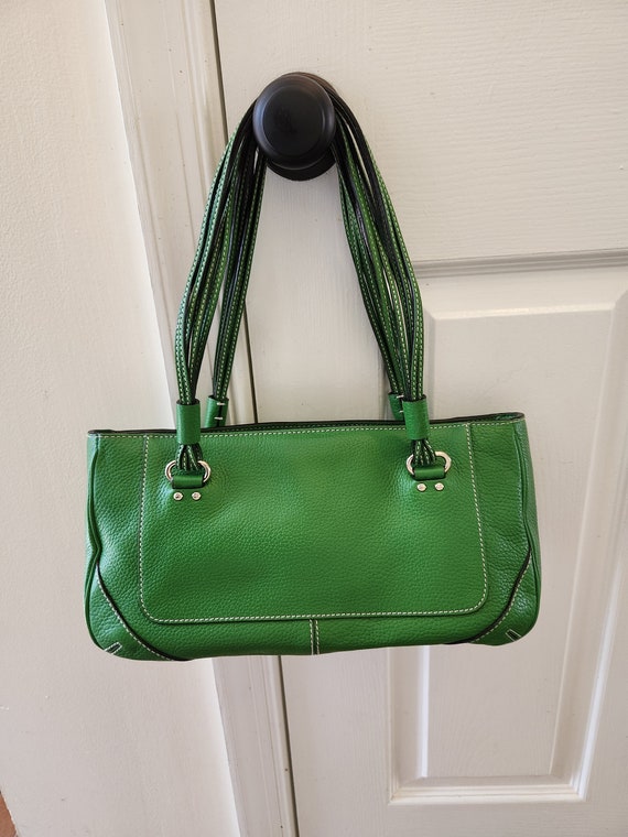 Kate Spade Sylvia Mini Dome Glitter Leather Satchel Bag In Green | ModeSens