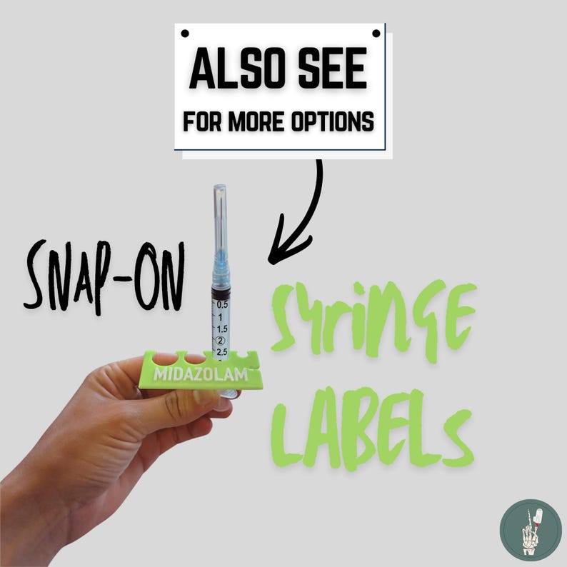 Slip-On Medication Labels | Reusable image 10