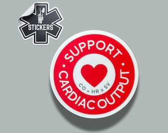 Support Cardiac Output - Sticker