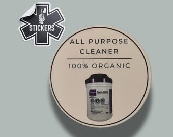 Purple Wipe - Sticker