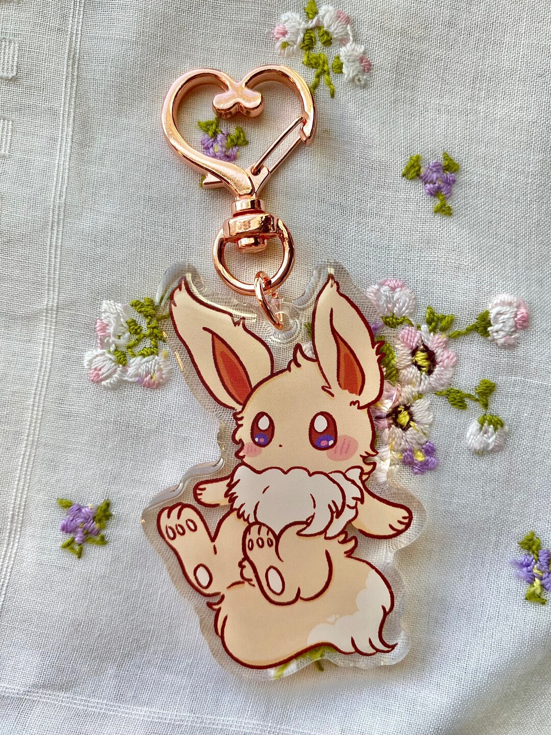 Cute Dog Keychain Original Version, Phone Keychain, Cute Phone Charm