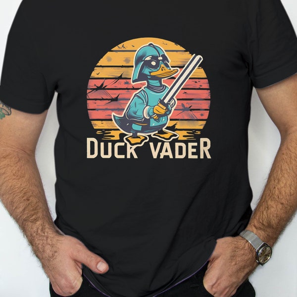 Duck Vader - lustiges T-Shirt - Ente - Darth Vader - Star Wars Parodie