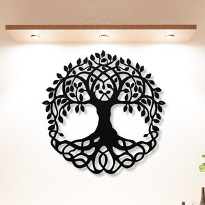 Tree of Life Metal Wall Art Metal Tree Wall Art Tree of life Gift Metal Tree of Life Tree of Life Wall Decor Celtic Tree of Life Outdoor Art