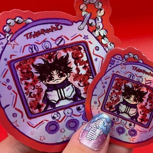JJK Anime Sticker: Y2K Holographic Gift, Waterproof Vinyl
