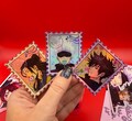 JJK Anime Sticker Set: Snack Time Holographic Waterproof Vinyl