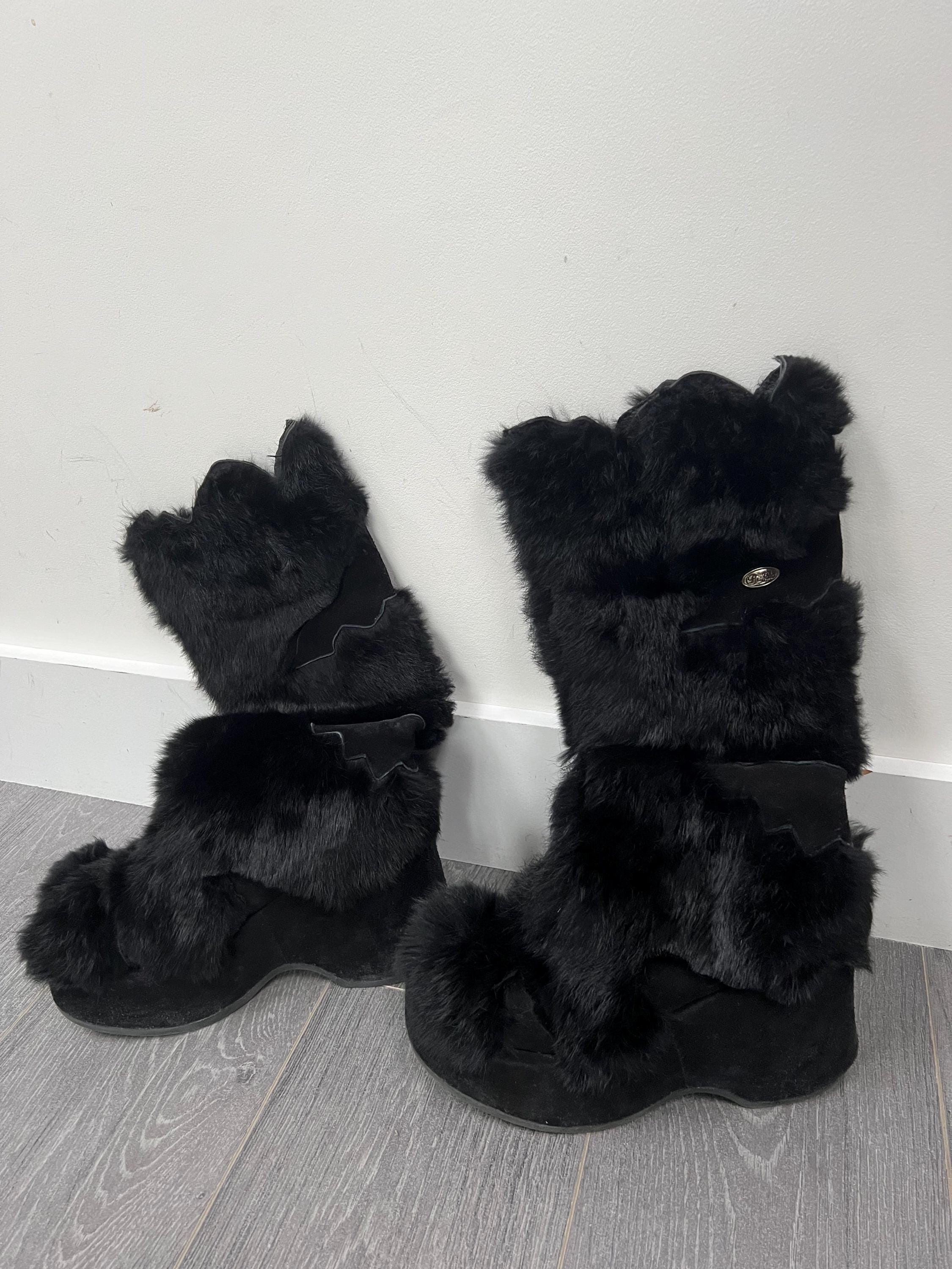 90s buffalo platform boots