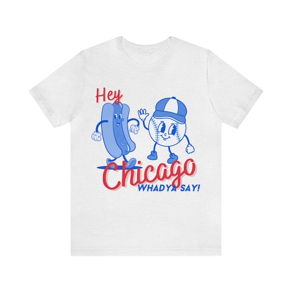 Chicago Cubs Cartoon Short Sleeve Tee