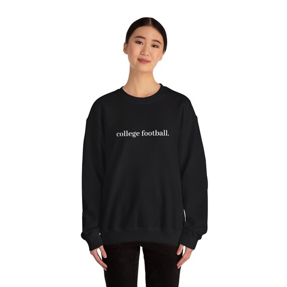 College Football Crewneck Sweatshirt Etsy Ireland