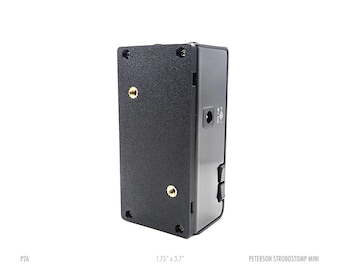 Peterson Strobostomp Mini – Pedal Plate (Temple Audio Quick Release, Hook & Loop, Zip-Tie Compatible)