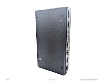 Morningstar MC6 Pro – Pedal Plate (Temple Audio Quick Release, Hook & Loop, Zip-Tie Compatible)