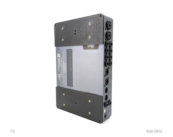 Quad Cortex – Pedal Plate (Temple Audio Quick Release, Hook & Loop, Zip-Tie Compatible)