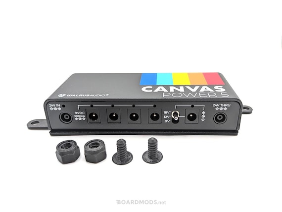 Walrus Audio Canvas Power 5 Bracket / Plate for Temple Audio