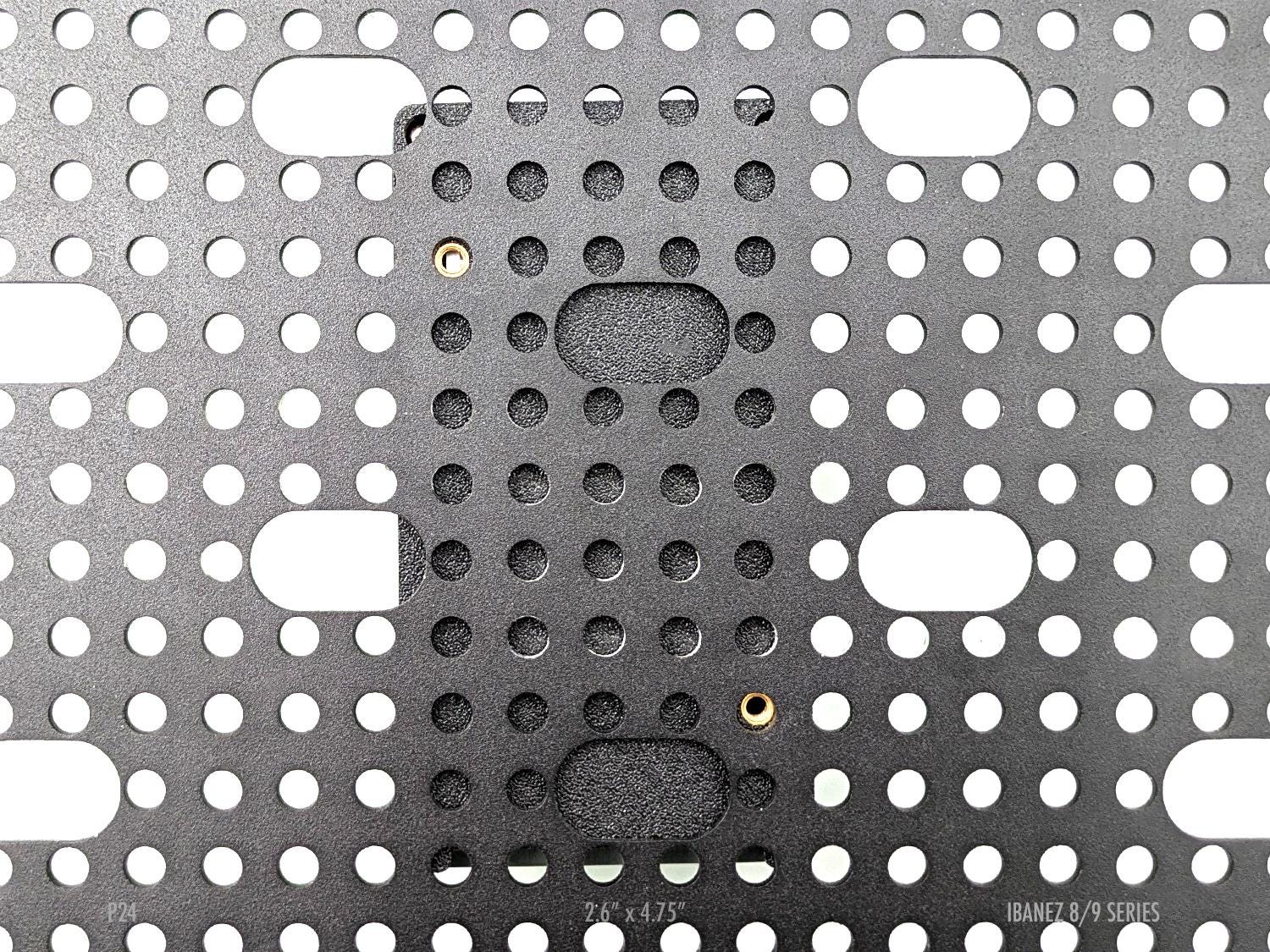 Ibanez Series 9 RECESSED Bottom Plate Mounting Pedalboard. METAL Not Plastic - Foto 5