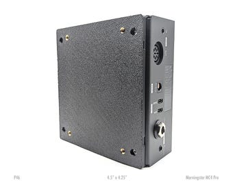 Morningstar MC4 Pro – Pedal Plate (Temple Audio Quick Release, Hook & Loop, Zip-Tie Compatible)
