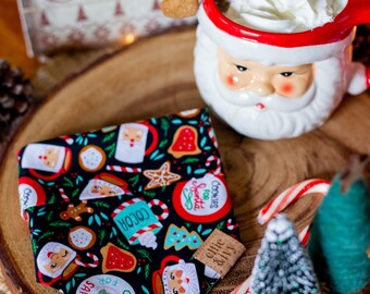 Biscuits pour le bandana du chien/chat du Père Noël