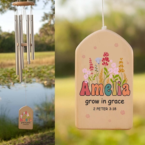Christian Wind Chime Etsy