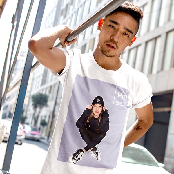Cute Asian Girl Graphic T-Shirt | Streetwear | Street Elements Collection 5 of 6 | Men's Lightweight Fashion Tee