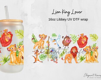 Gnome Valentine - 16oz Libbey Glass Printed UV DTF Wrap – Little Print Shop
