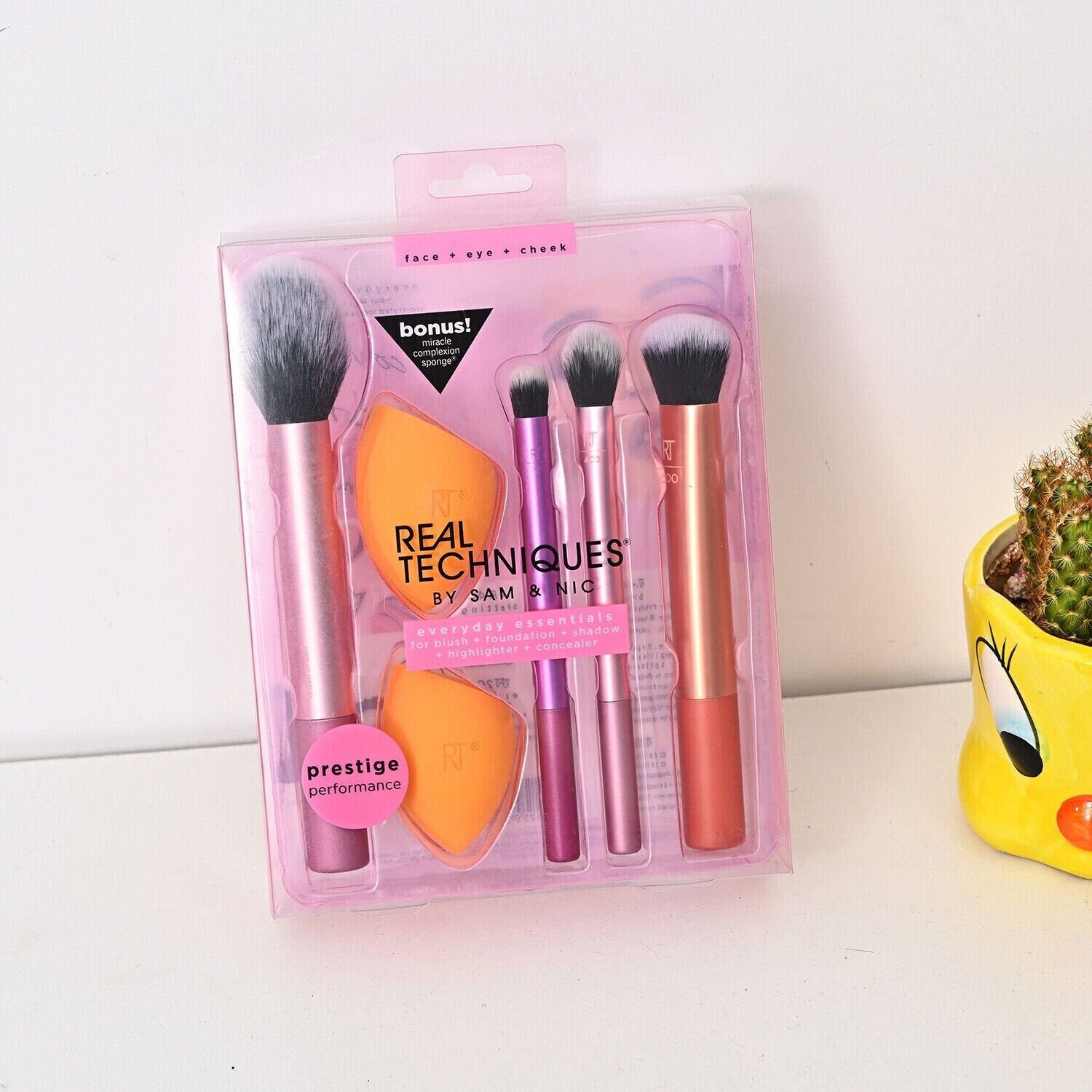 Buy Real Techniques - Everyday Essentials Brushes + Sponge