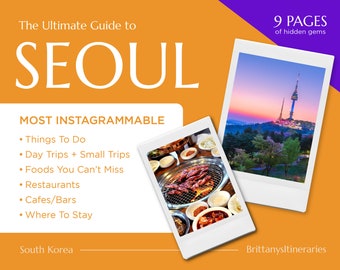 Seoul Itinerary South Korea Guide Korean Travel Guide Busan Travel Guide Seoul Travel Itinerary South Korea Travel Tips Guide to Seoul