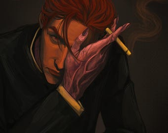 Moira Overwatch Art Print (8x10)