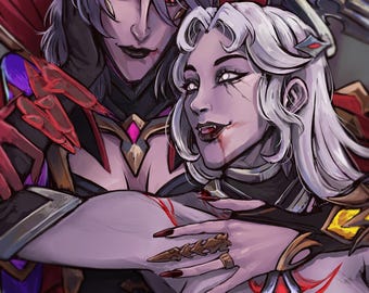 Fallen Angel Print (Moicy Overwatch)