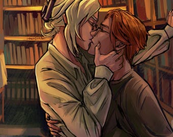 Library (Moicy Overwatch 8x10 Print)