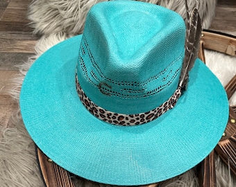 Turquoise Cowgirl Custom Charlie 1 Horse Boho Western Hat - Etsy display picture 3