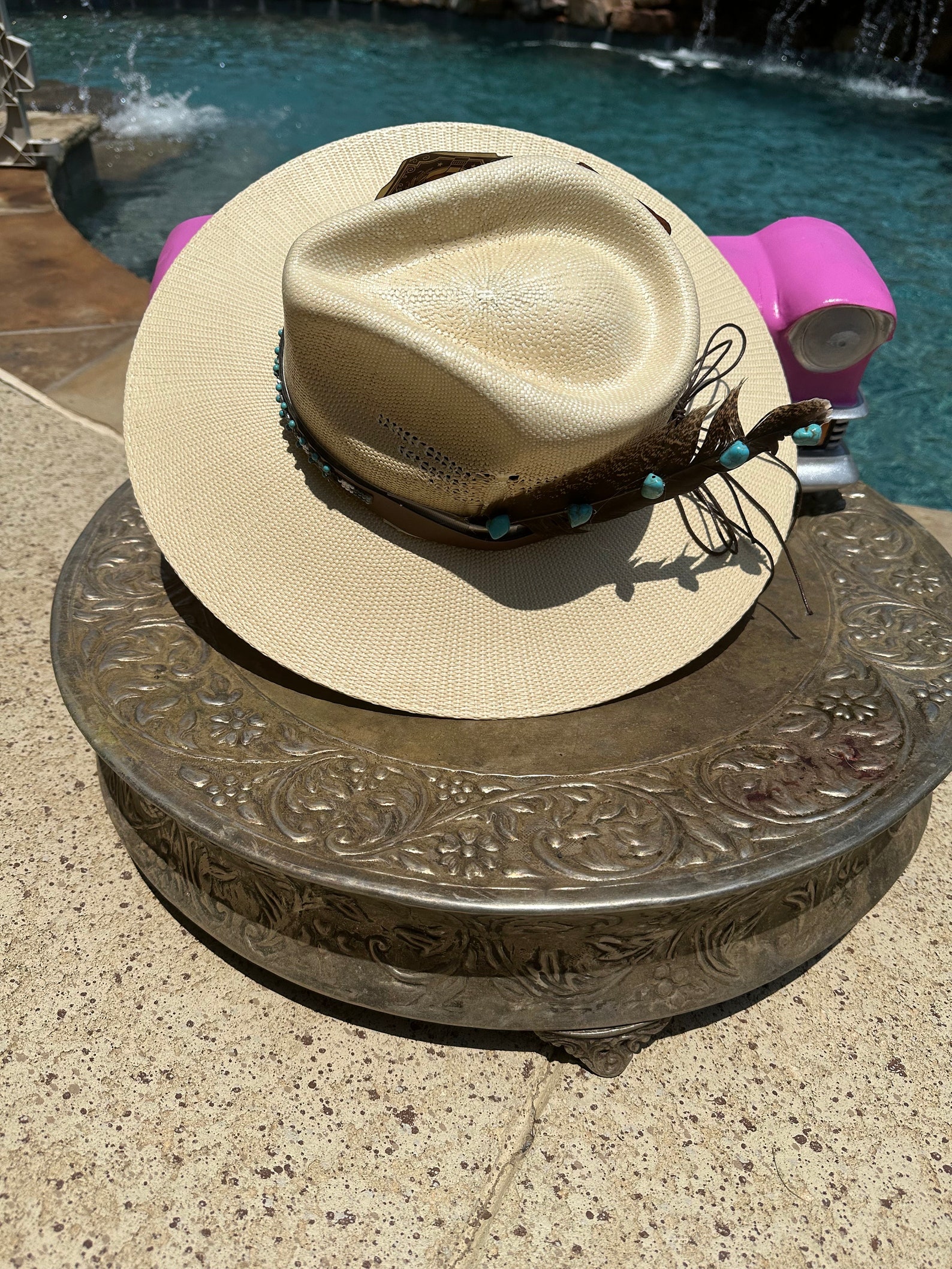 Carly - Straw Cowboy Hat
