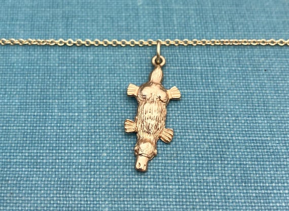 Vintage Platypus Yellow 9ct Gold Charm With Optional 18