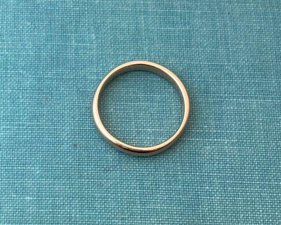 Rosy Vintage Wedding Band Comfort Fit Size 10 (US… - image 2