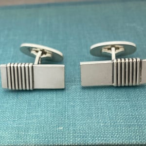 Georg Jensen Sterling Silver Cuff Links