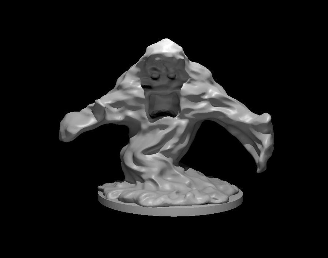 Water Elemental Miniature for Dnd Pathfinder and Other Ttrpgs Etsy