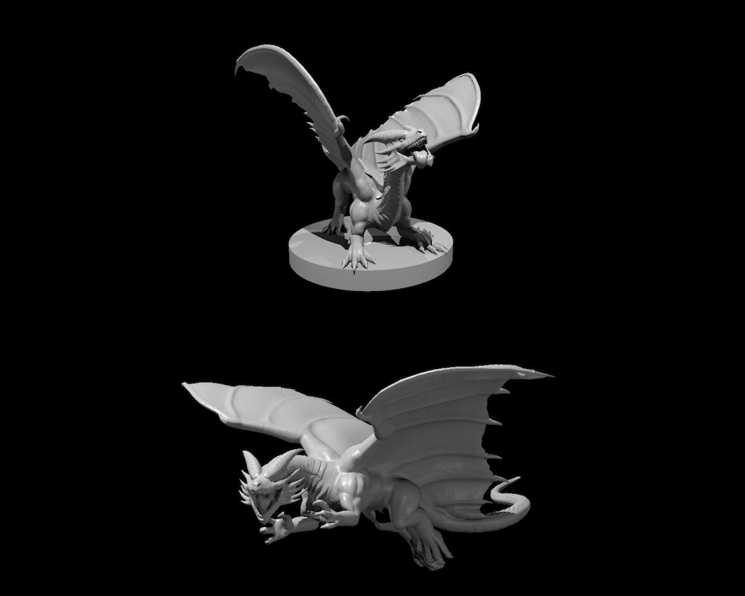 Copper Dragon Wyrmling Miniature for Dnd Pathfinder and Other Etsy