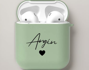 Personalized Soft Earphone Case Custom Name for Airpods 1 2 3 Pro 2 Cute Soft Cover Personalized Gift