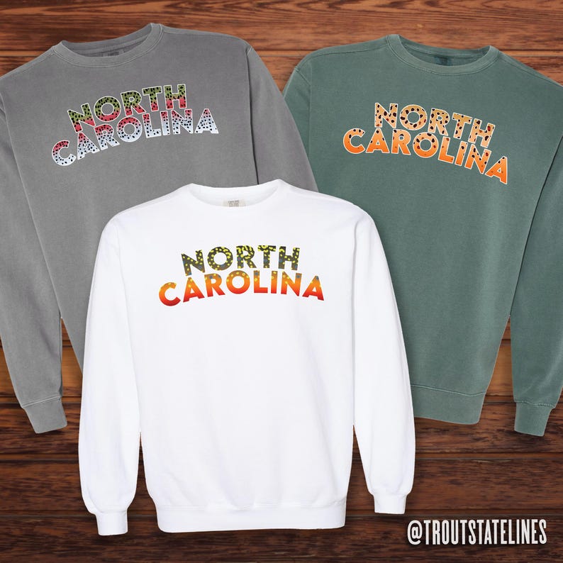 Comfort Colors Sweat
Fly Fishing Shirt
NC Vacation Apparel
NC Travel Sweatshirt
Trout Sweatshirt
North Carolina Trout
Soft Cotton Sweats
NC Brook Trout
NC Travel Souvenir
Trout Fishing Shirt
Comfy Sweatshirt NC
Carolina Brown Trout
Carolina Fishing