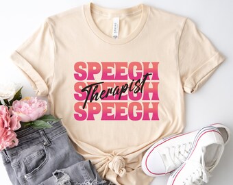 Speech Therapist Shirt, Retro Speech Shirt, Retro Slp Shirt, Occupational Therapy Shirt, Speech Language Pathologist Shirt, Slp Supervisor