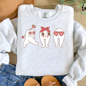 The Fresno Nightcrawlers Sweatshirt, Fresno Nightcrawler Shirt, Cute Mythical Creature Shirt, Funny Valentines Shirt, Valentines Sweatshirt image 4