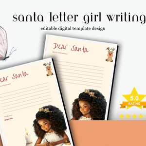 Lieber Santa: Einem kleinen Mädchen ein herzlicher Brief an den Nordpol
