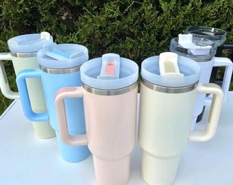 Inspiriert Becher | 112oz | Mit Strohhalm | Thermisch | Tasse | Reisen | Tasse I Geschenk | Quencher | Sommer | Wesentlich