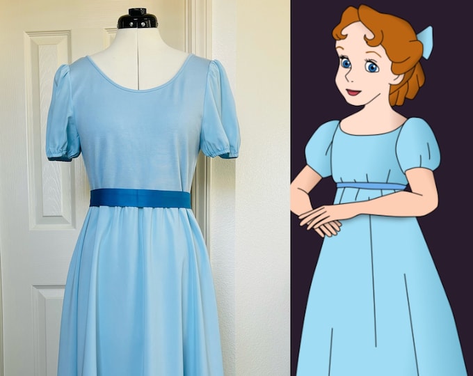 Wendy Adult Costume Peter Pan Adult Sizes From 2-14 Wendy Darling Adult