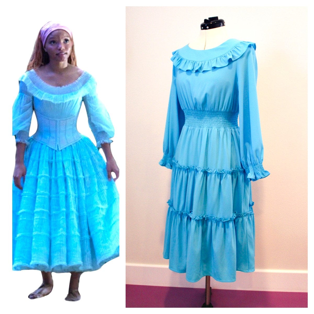 cinderella blue quince dress Blue and Gold Quinceañera Dress with Overskirt – Style 251023 – Viniodress