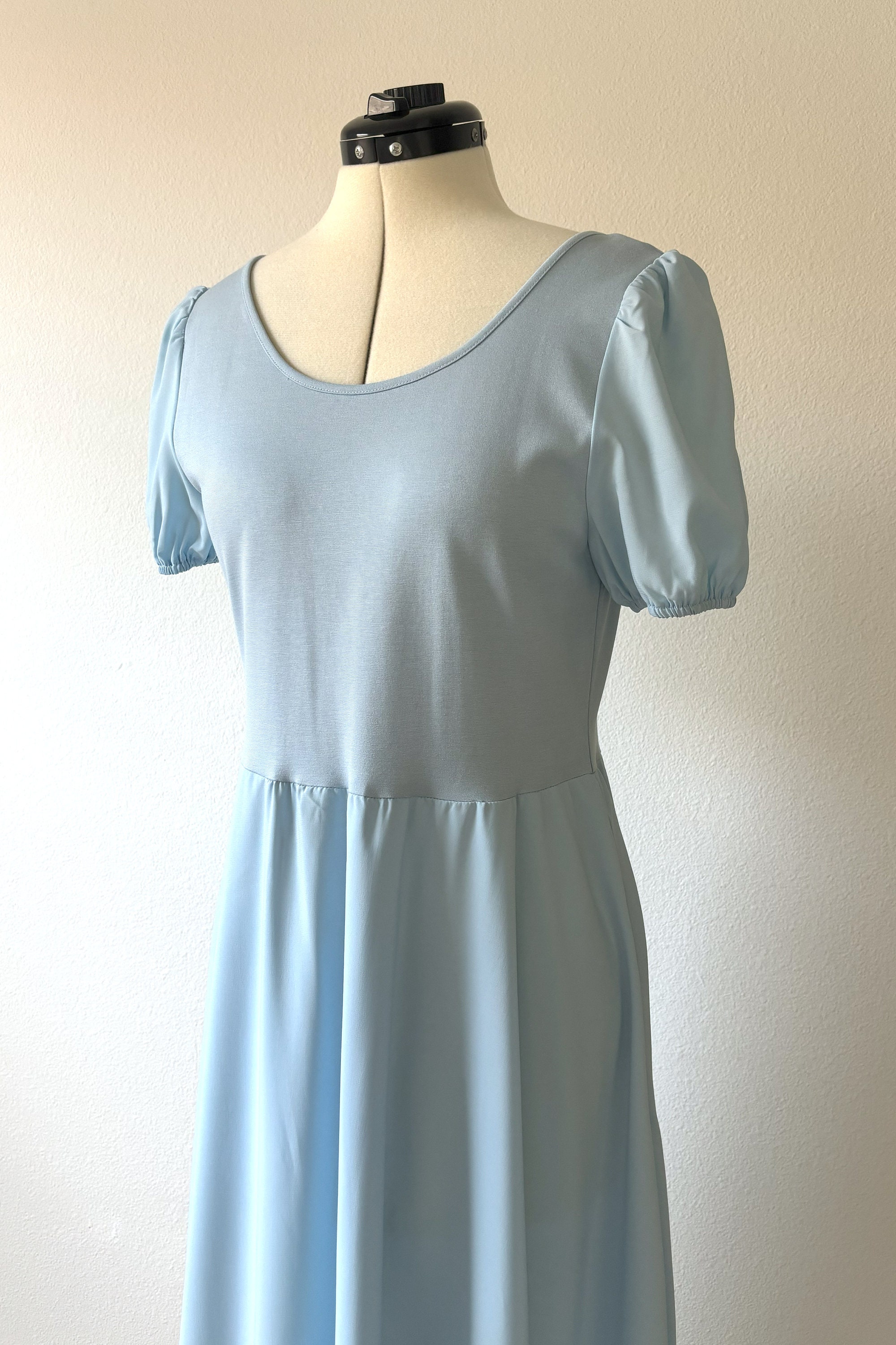 Adult Wendy Darling Dress Peter Pan Wendy Short Sleeve Blue